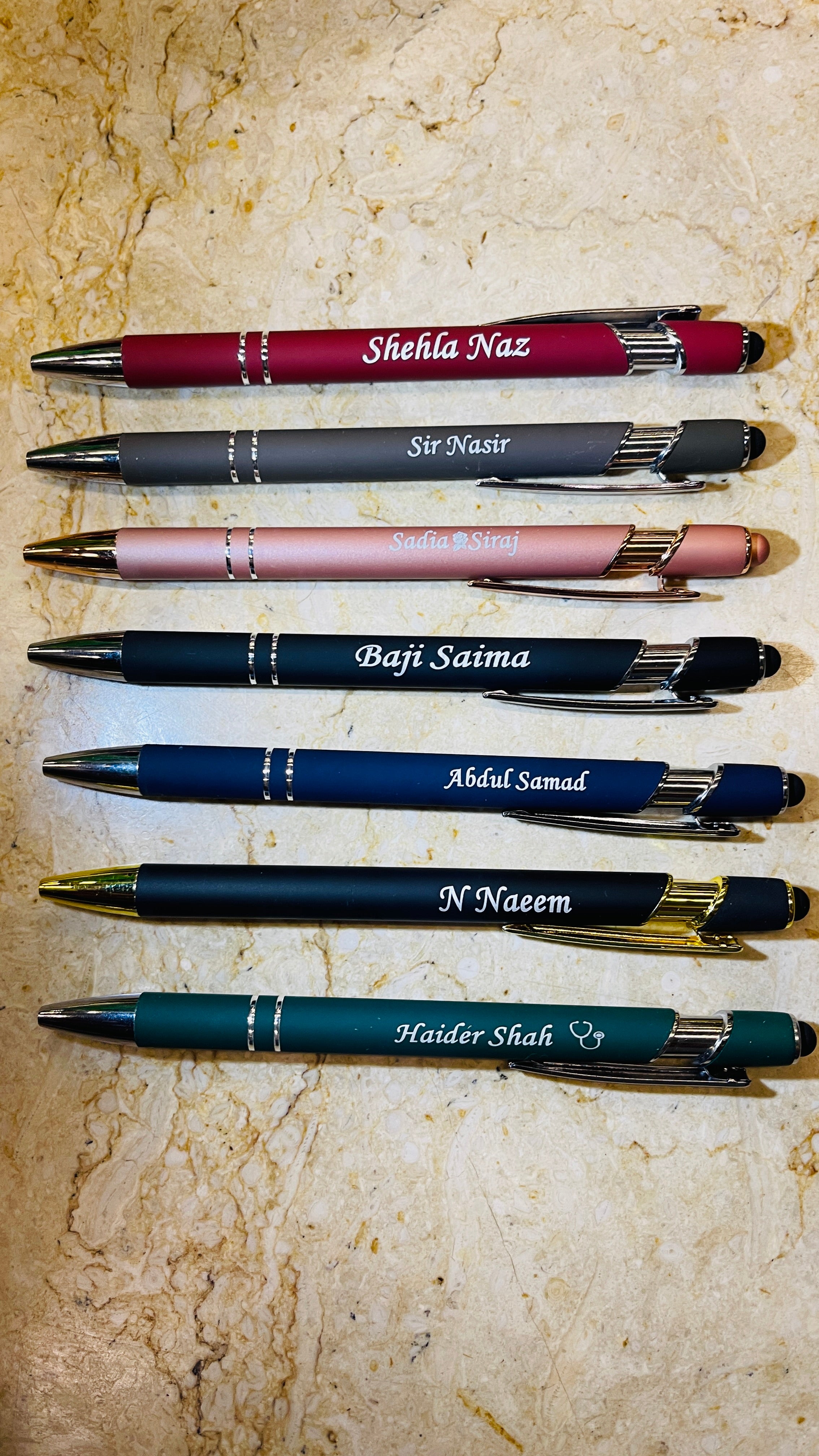 Customise Metal Pen Print your Name, Logo, Branding